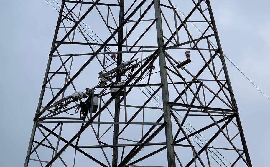 輸電線路防山火監測